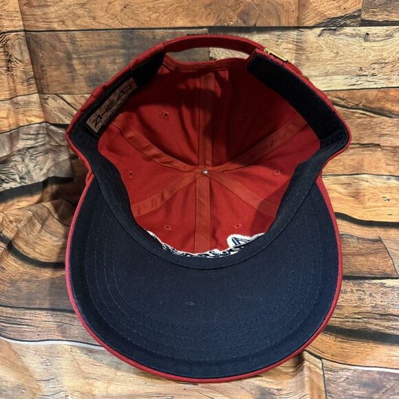 Arizona Wildcats Hat Cap Red Adjustable Strapback Script Logo Ahead EST 1885 - Picture 6 of 7